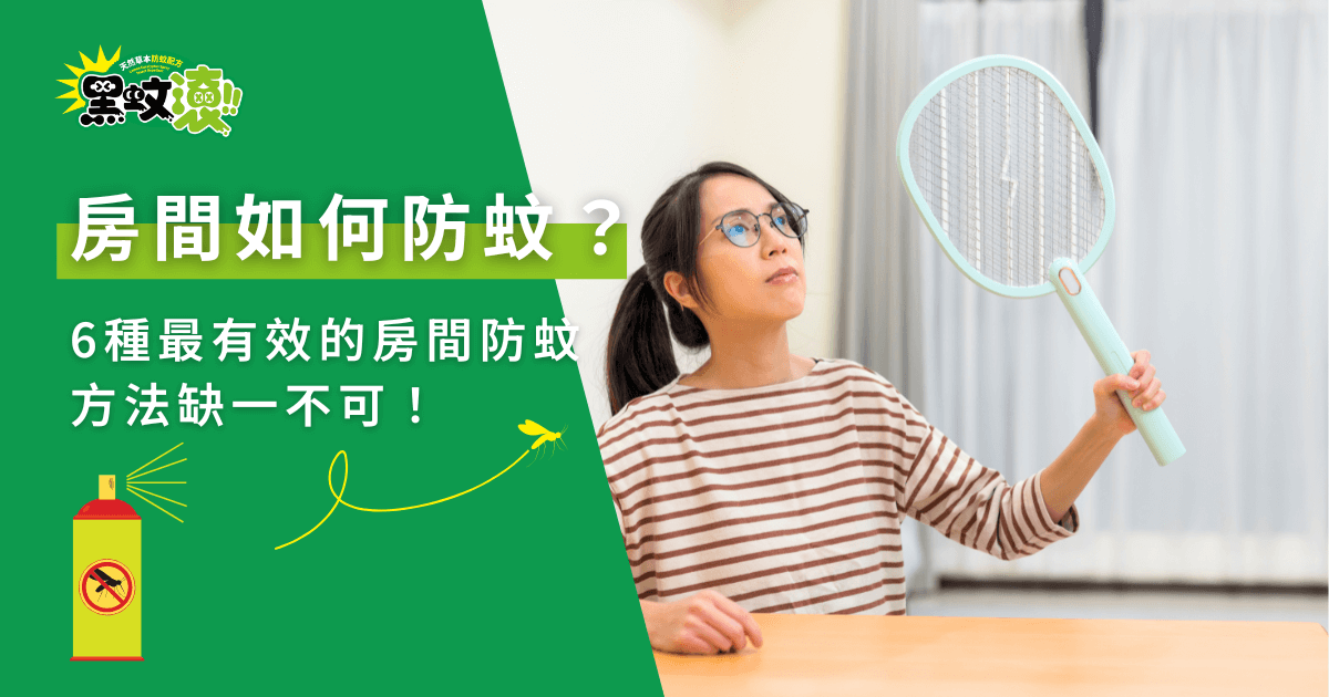 房間如何防蚊？6種最有效的方法一次整理