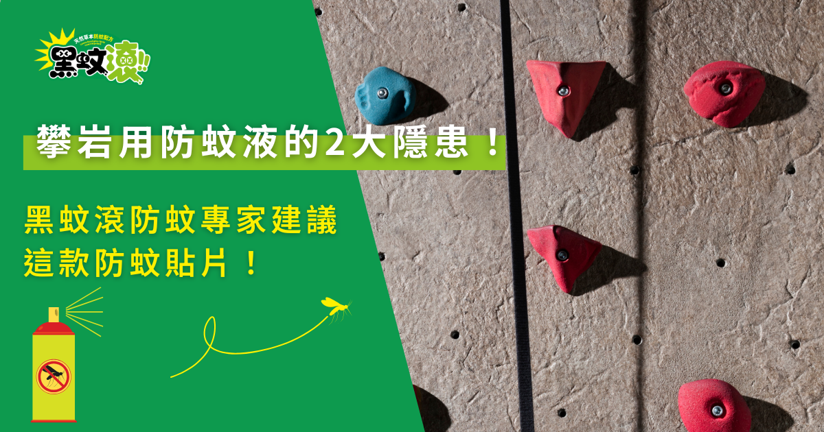 黑蚊滾防蚊專家建議這款防蚊貼片！